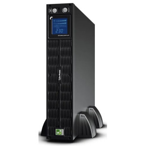 CyberPower PR1500ELCDRTXL2U Rack/Tower UPS, Multifunction LCD panel, 10× IEC320 C13, adjustable output
